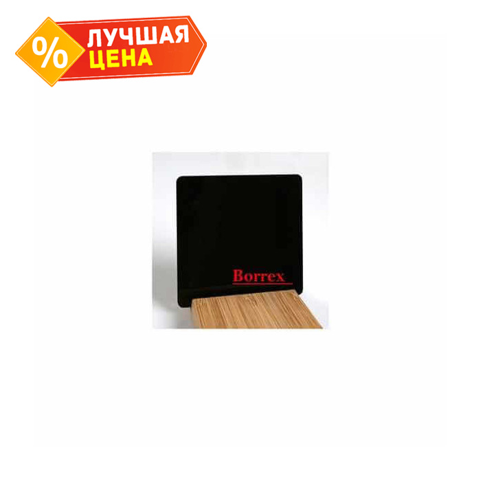 Монолитный поликарбонат 4 мм BORREX чёрный 2050х3050 мм