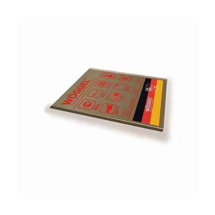 Монолитный поликарбонат 6 мм Woggel бронза 2050х3050 мм