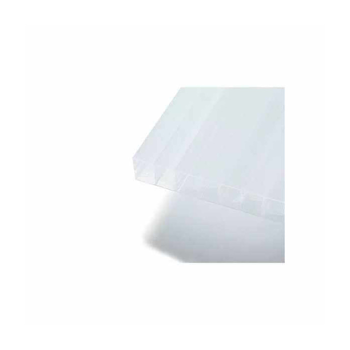 Сотовый поликарбонат 4 мм ULTRAMARIN белый 2100х6000 мм